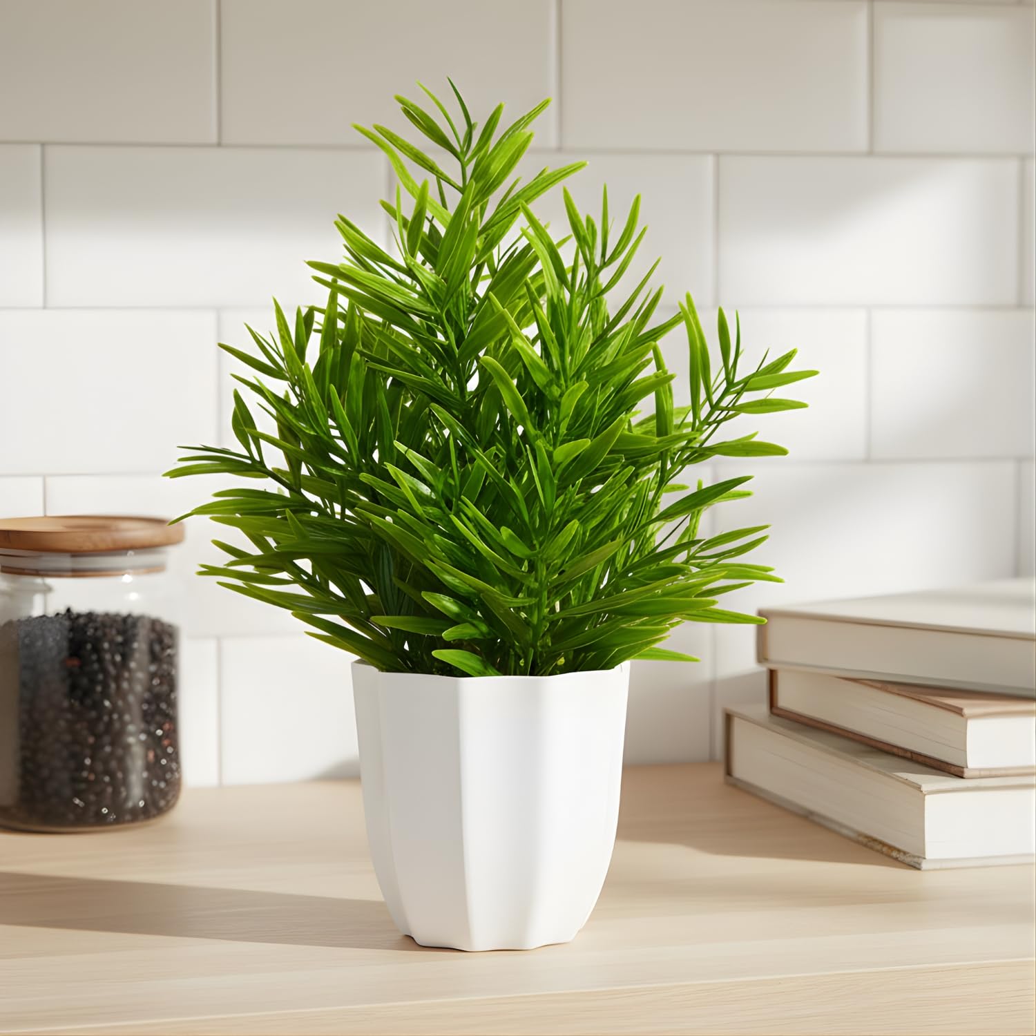 Artificial bamboo plant